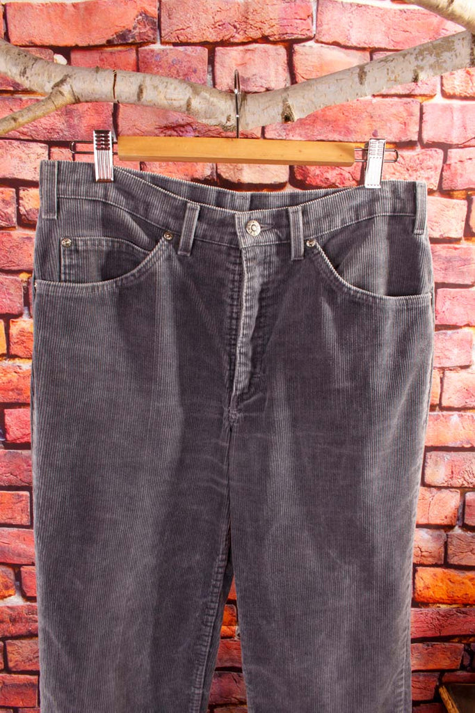 Mustang Cord Jeans grau 34/36