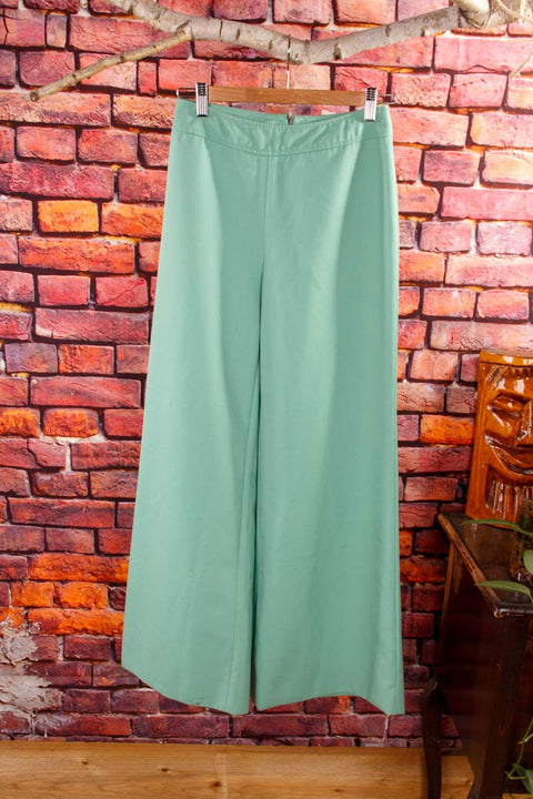 70s Disco Schlaghose mint