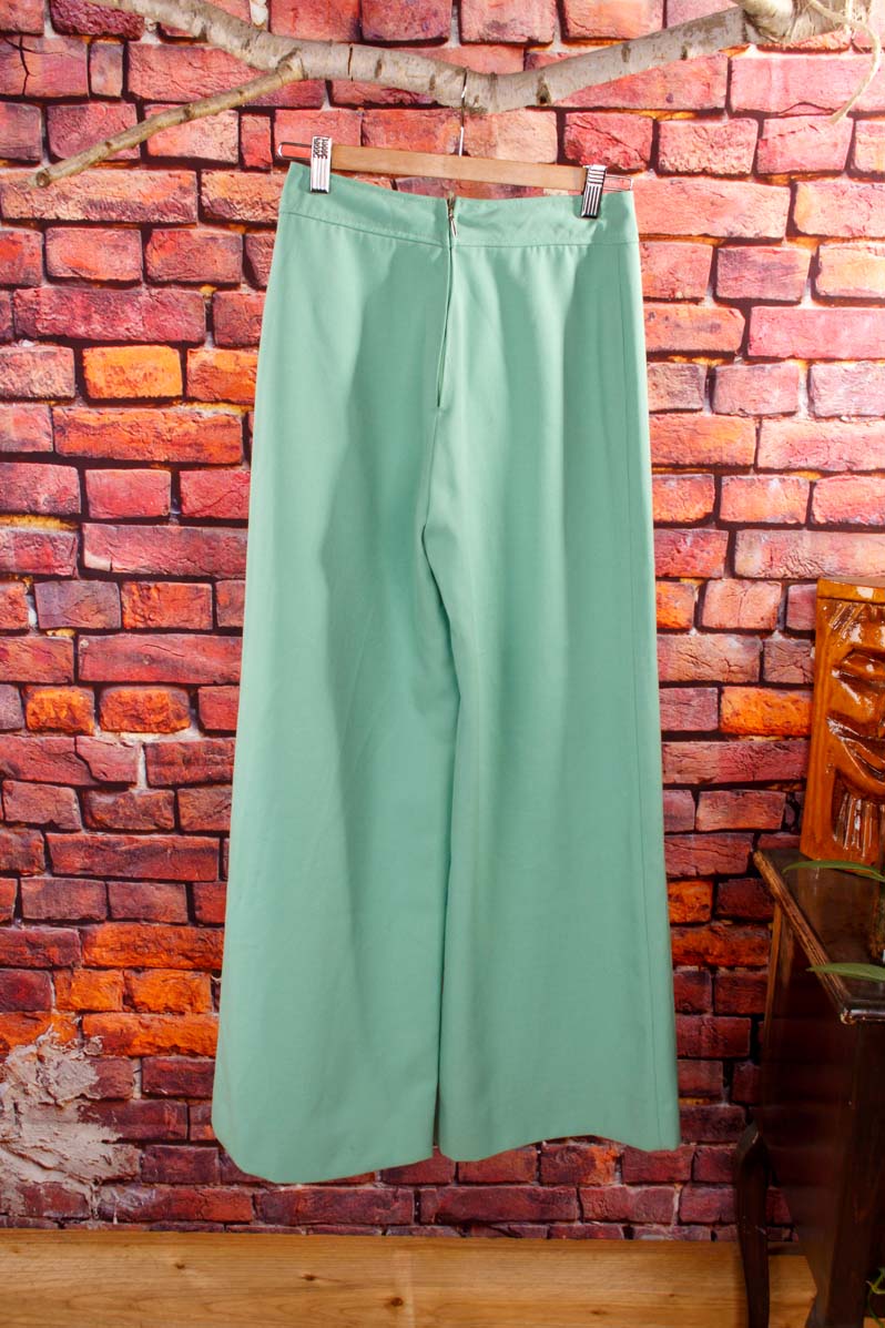 70s Disco Schlaghose mint