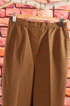 60s Rockabella Hose braun Wolle