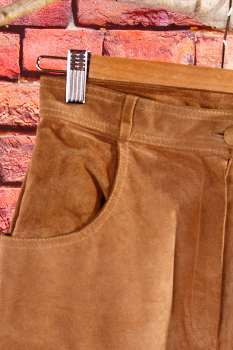 Vintage Lederhose beige