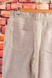 Boho Wildleder Hose grau
