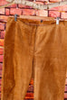 Y2K Lederhose rehbraun