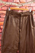80s Betty Barclay Lederhose braun