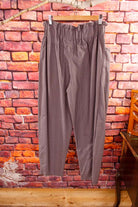 Boho Karottenhose grau