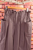 Boho Karottenhose grau