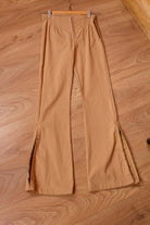 Y2K Schlaghose beige Stretch