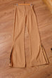 Y2K Schlaghose beige Stretch