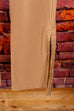 Y2K Schlaghose beige Stretch