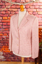 rosa Tweed Blazer von Barisal