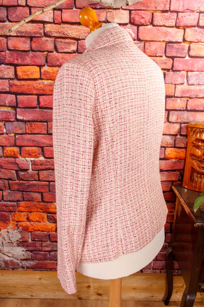 rosa Tweed Blazer von Barisal