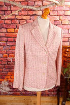 rosa Tweed Blazer von Barisal
