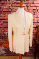 eleganter Blazer Vanillefarben