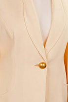 eleganter Blazer Vanillefarben
