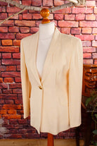 eleganter Blazer Vanillefarben