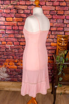 60s Unterkleid lachs Viskose