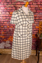 70er Jahre Kleid kariert