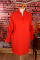 GAP gemütliches Sweat Kleid orange