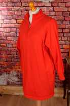 GAP gemütliches Sweat Kleid orange