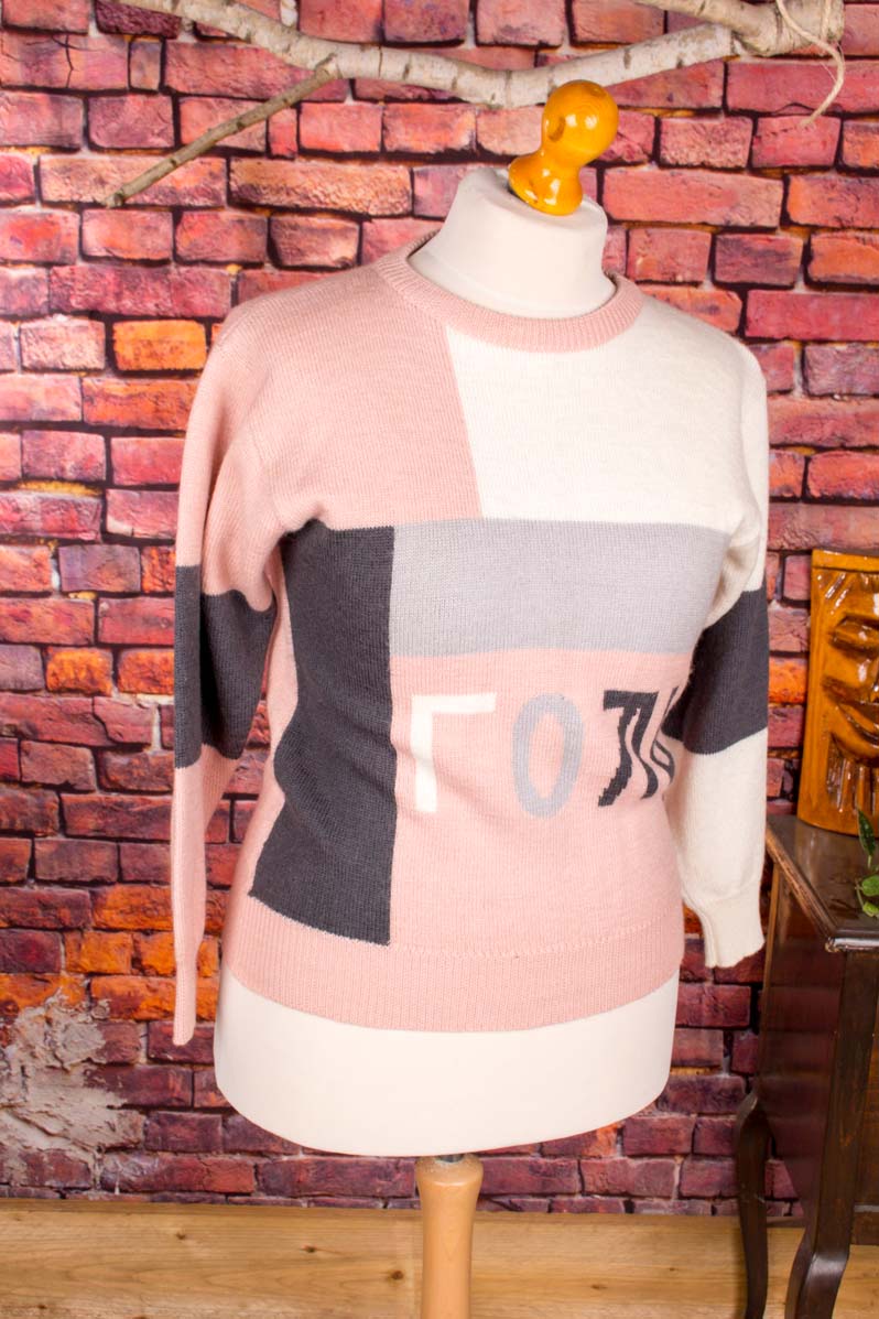 Wollmix Pulli Pastell Gol