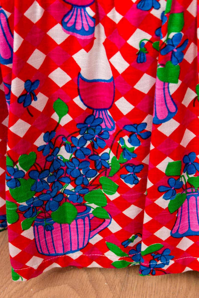 Vintage Hippie Maxirock Patchwork