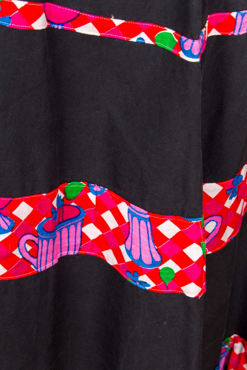 Vintage Hippie Maxirock Patchwork
