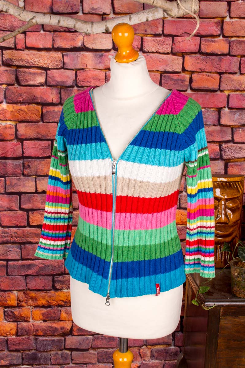 MISS SIXTY Strickjacke Color Block