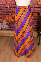 DDR Hippie Maxirock mit Glitzer