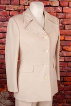 70s Disco Anzug Beige