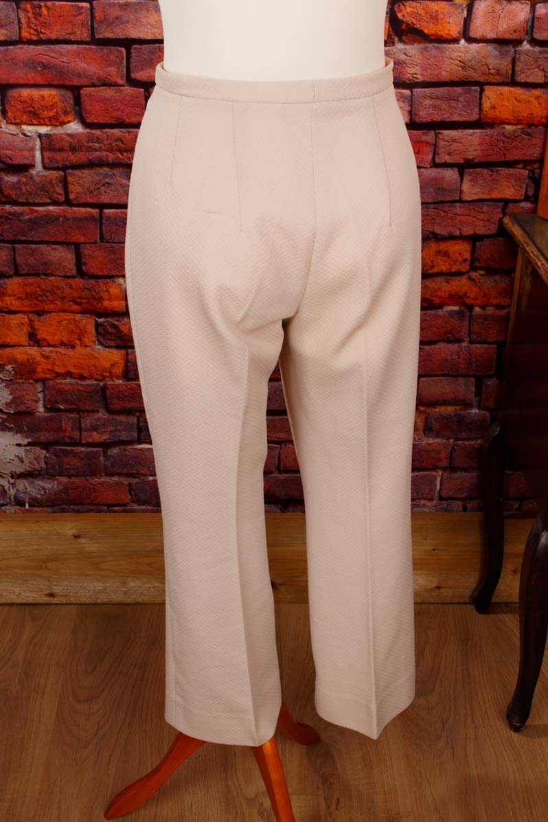 70s Disco Anzug Beige