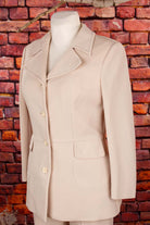 70s Disco Anzug Beige
