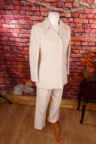 70s Disco Anzug Beige