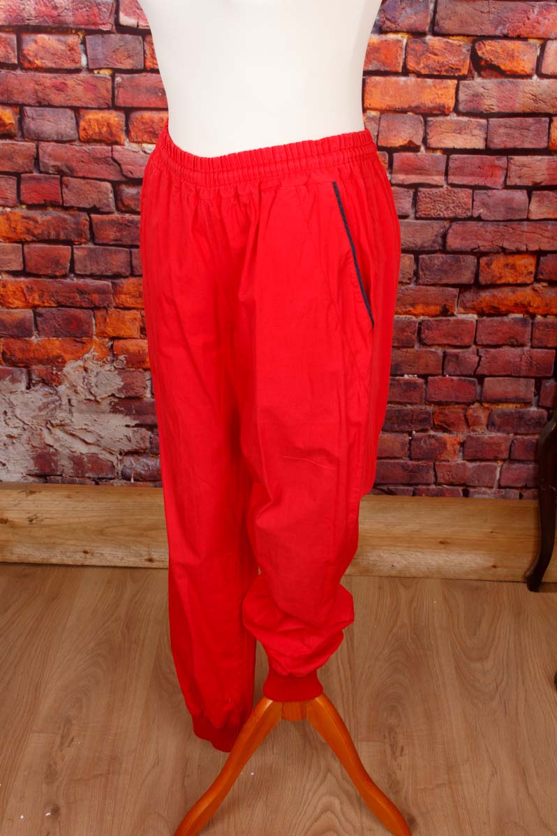 Vintage Baumwolle Trainingsanzug rot