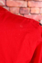 Vintage Baumwolle Trainingsanzug rot