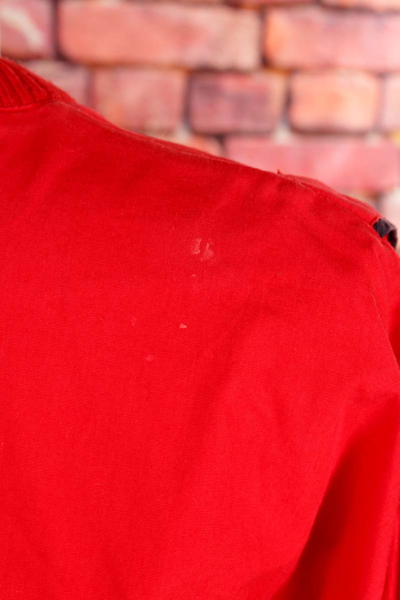 Vintage Baumwolle Trainingsanzug rot