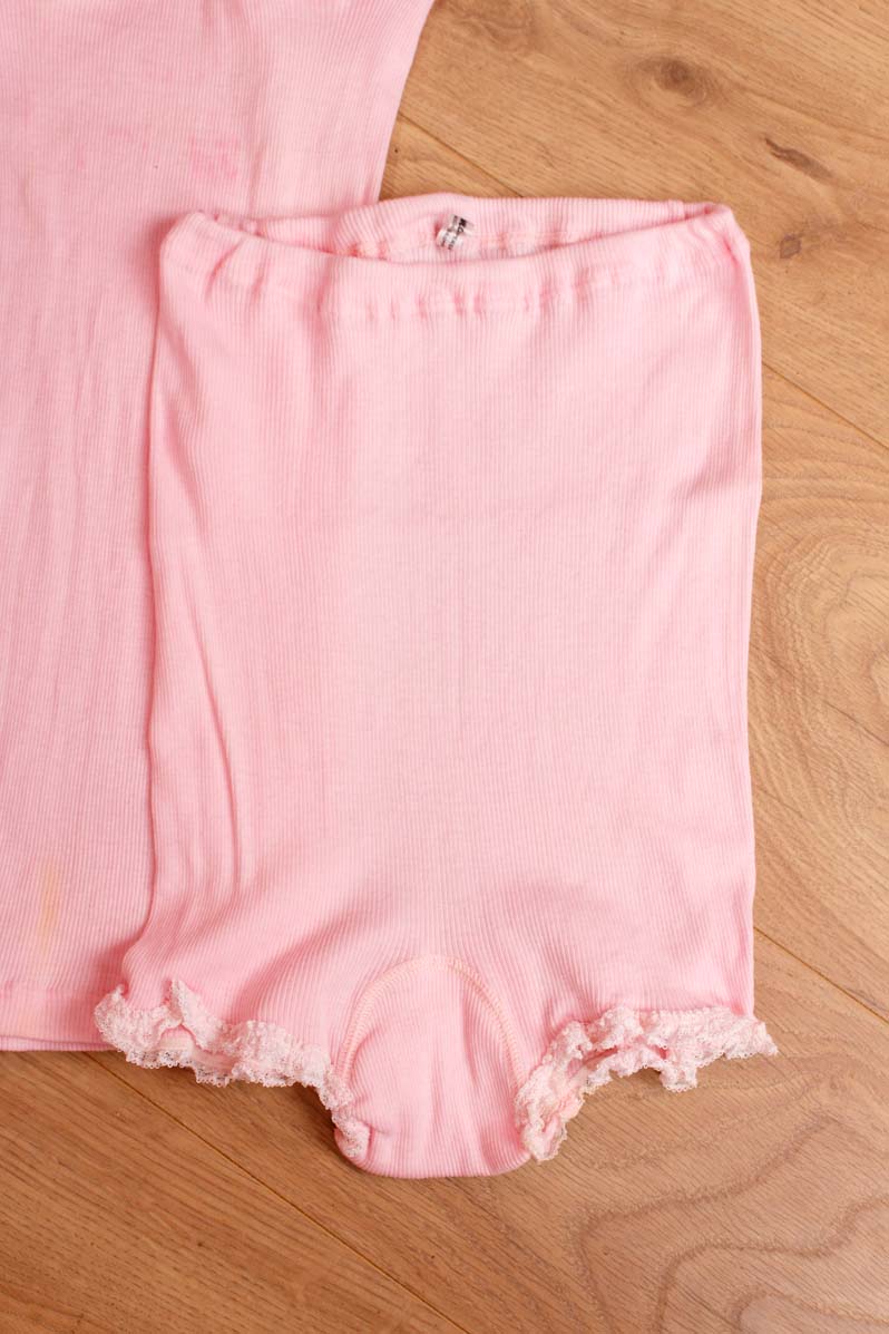 Charmor Feinripp Set rosa