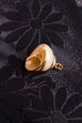 Anhänger Schnecke gold Perlmutt