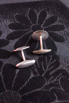 Manschettenknöpfe silber Pik