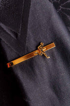 Krawattenklammer gold Jogger