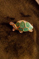 Vintage Anstecker Schildkröte