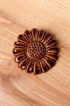 70s Hippie Anstecker Blume