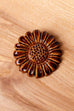70s Hippie Anstecker Blume