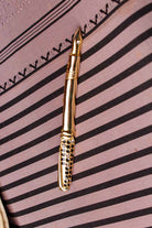 Anstecker Füller gold