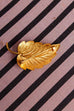 Anstecker goldnes Blatt