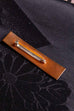 Emaille Anstecker blau