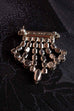 Elegante Strass Brosche beweglich