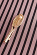 Vintage Brosche Tennisschläger