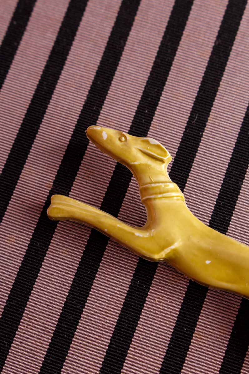 Vintage Anstecker Greyhound