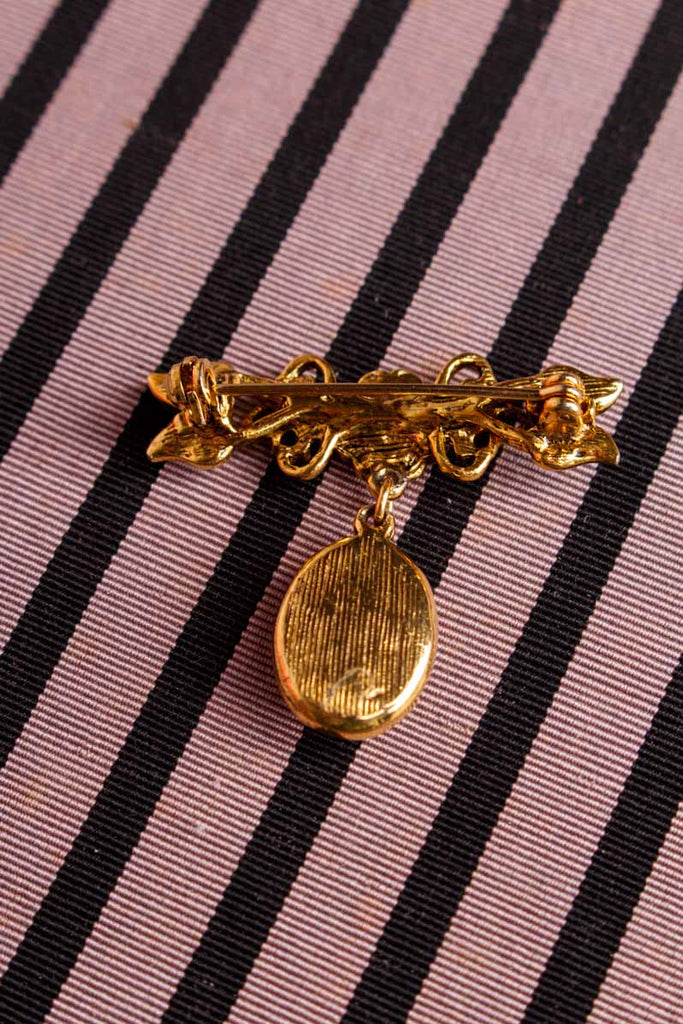 Vintage Brosche mit Kamee
