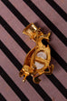Anstecker gold Pinguin im Frack